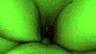 Hey Misty, those natural tits wrapped tight around my throbbing dick?