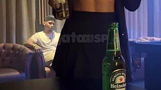 brazilian blonde latina meets bbc stud at swingers club cages him then fucks pussy in sheer cabin cuckold watch