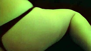 amber slurps interracial cock homemade with her warm slutty tongue