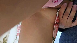 boss sneaks cum into panties on packed subway ride