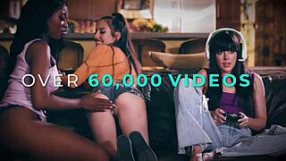 Petite gizelle blanco scissoring fingering milf stepmom serene siren part 1