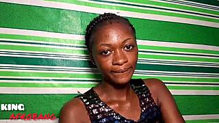 glayds afrobang teases in casting with vibrator play and solo vibes