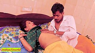 Rough romantic pounding of new indian bengali wife doggystyle