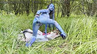 monika fox prolapses huge on hard dildo anal squirt outdoors 🌳💦🍑